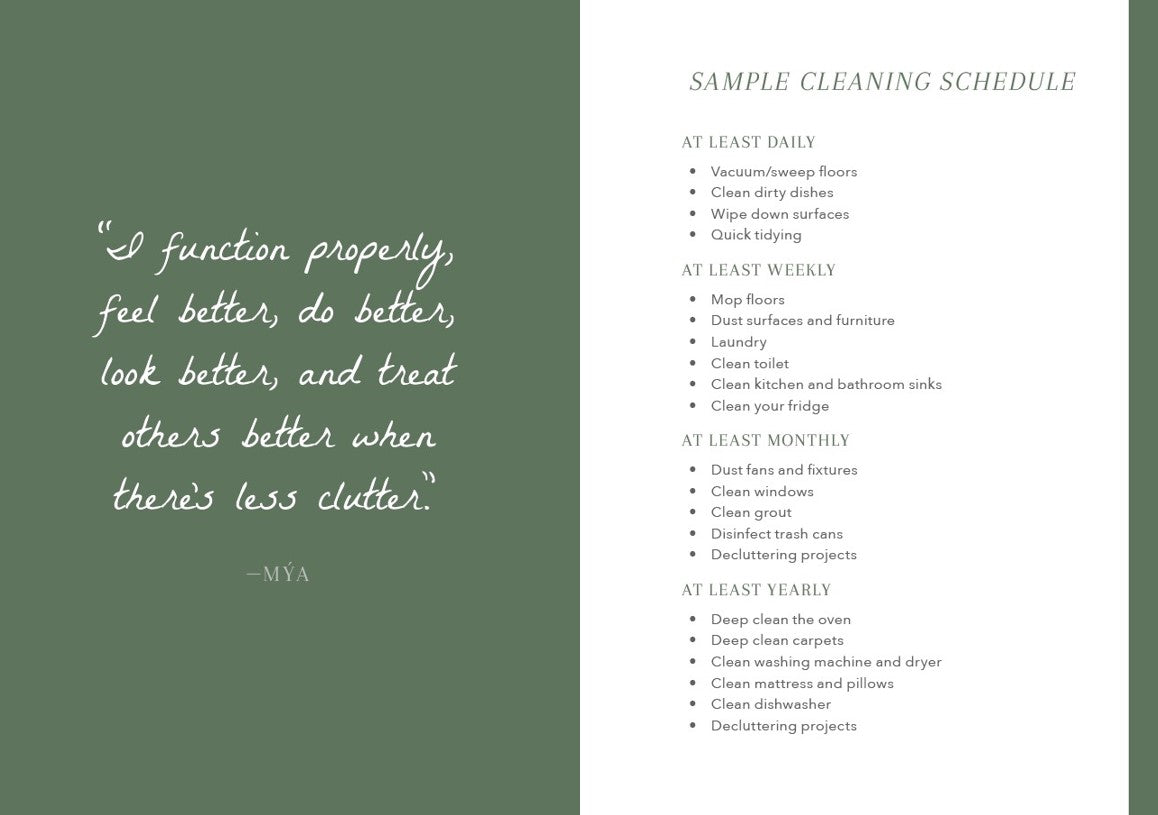 The Little Book Of Cleaning Tips
