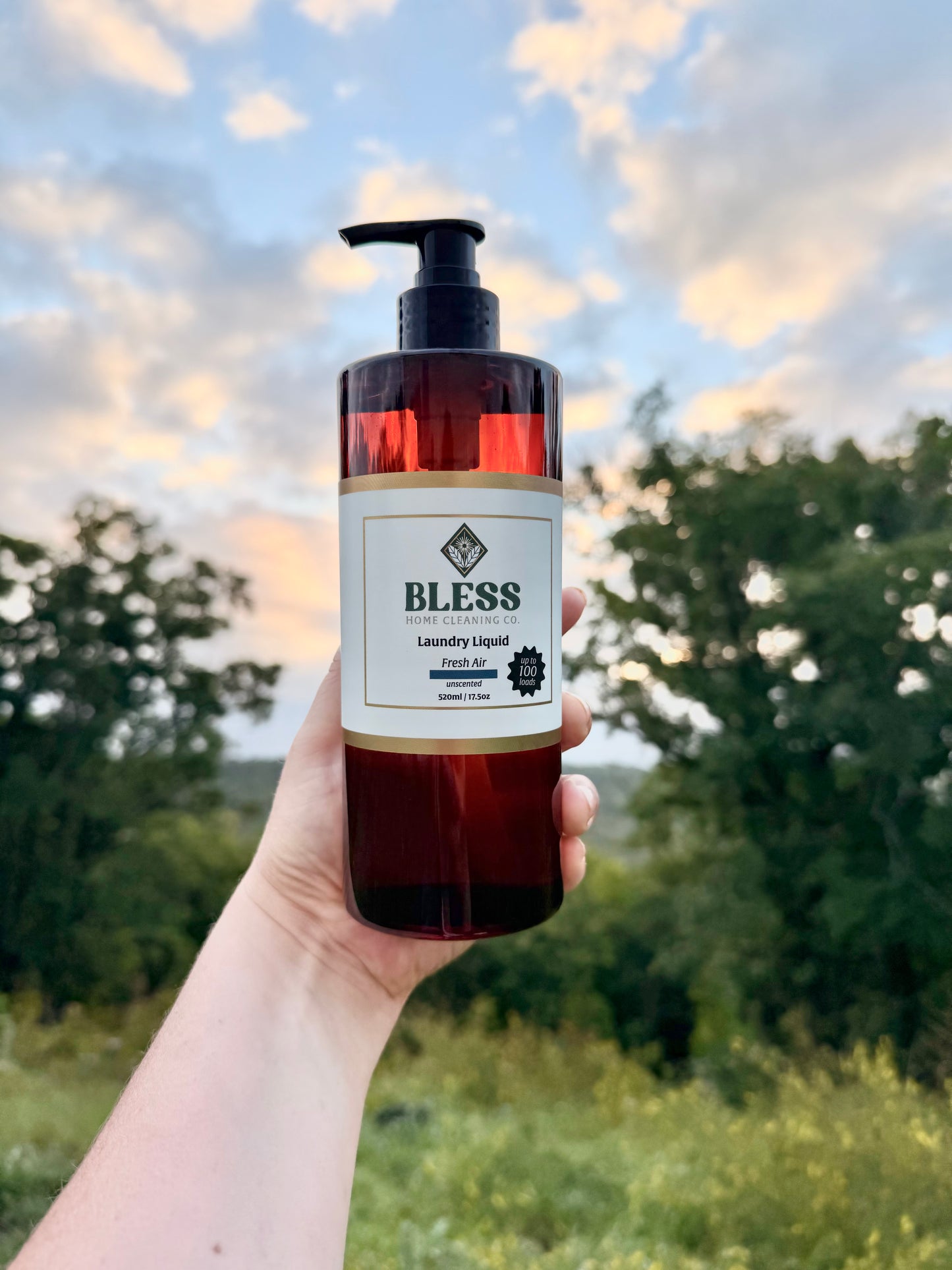 Liquid Laundry Detergent - Fresh Air (Unscented)