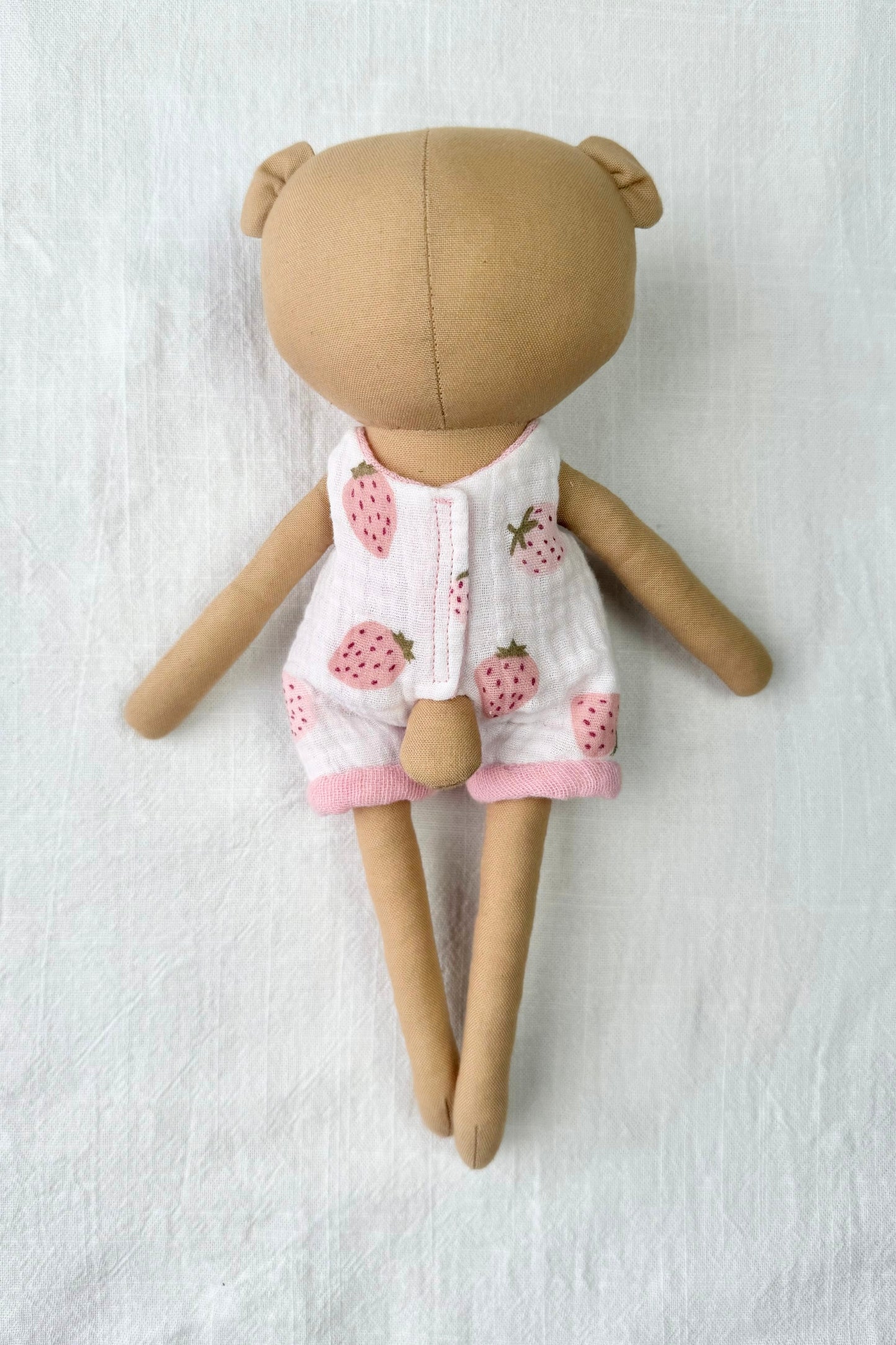 Mabel the Bear - Strawberry Shortalls