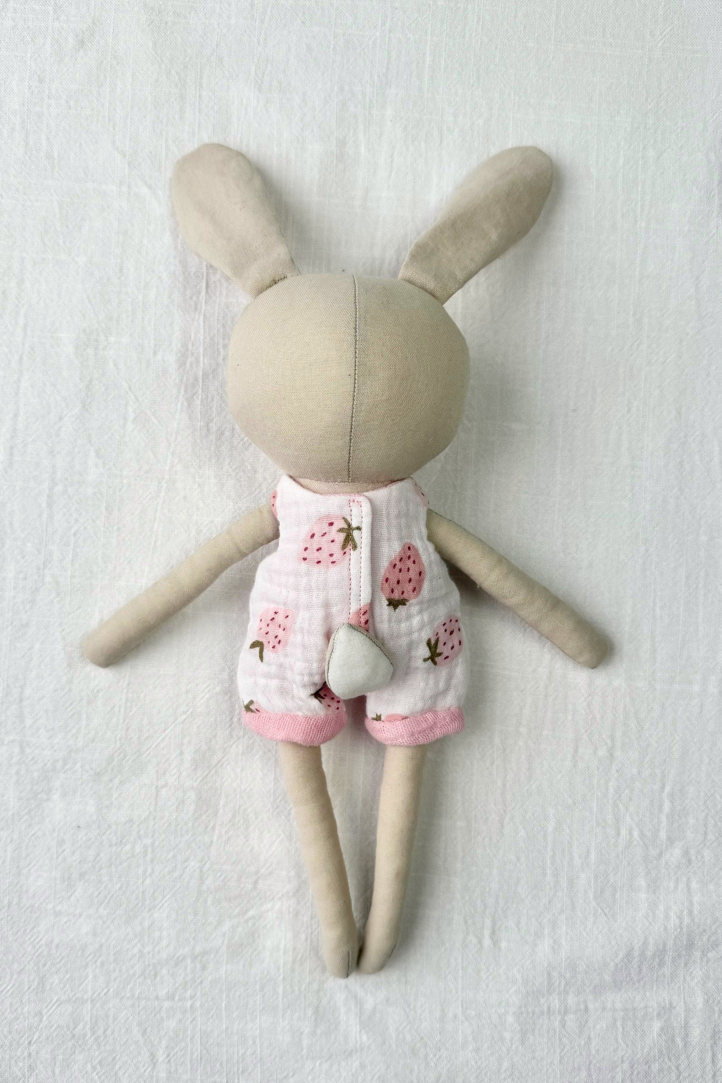 Clover the Bunny - Strawberry Shortalls