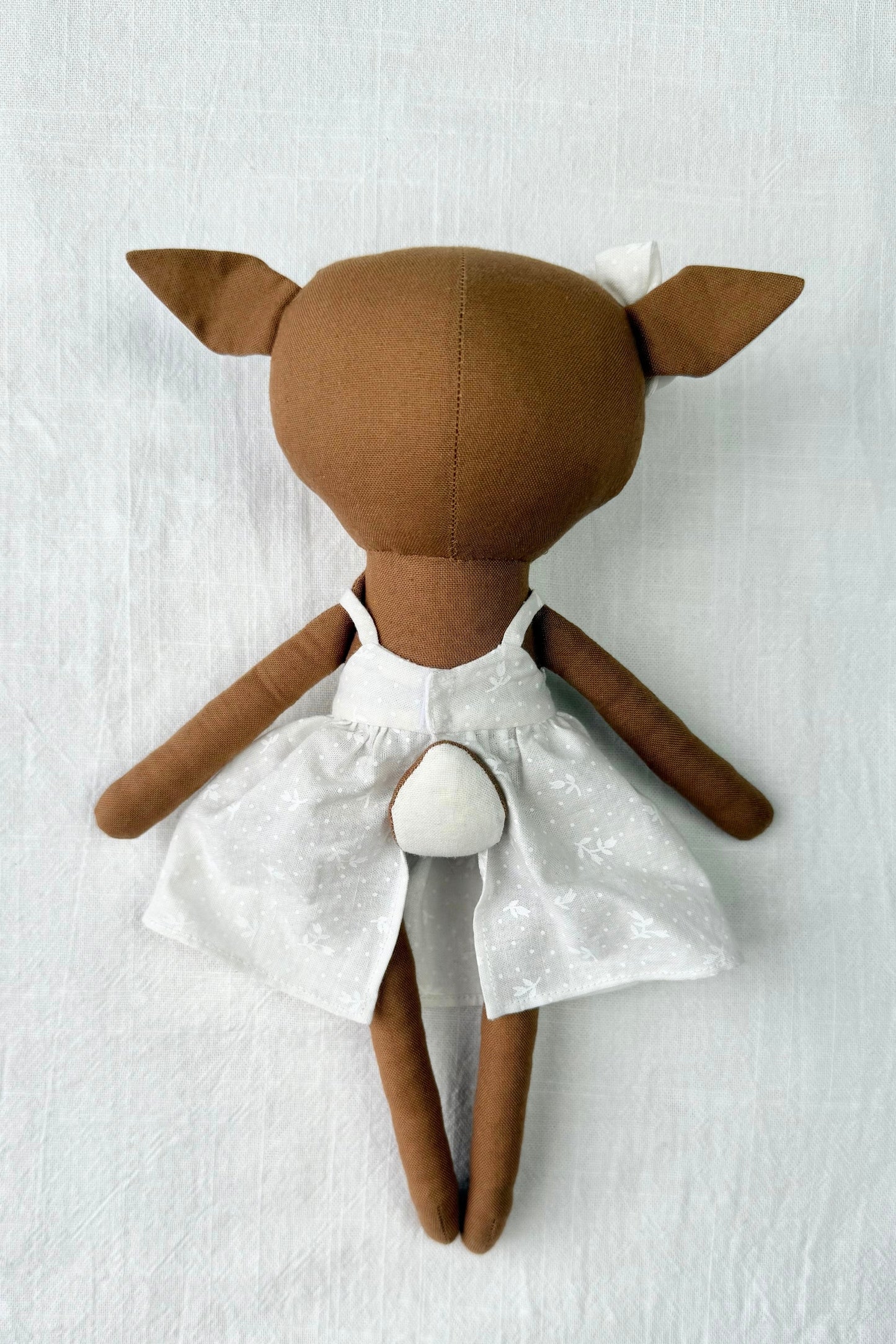 Delia the Deer - Neutral Sundress