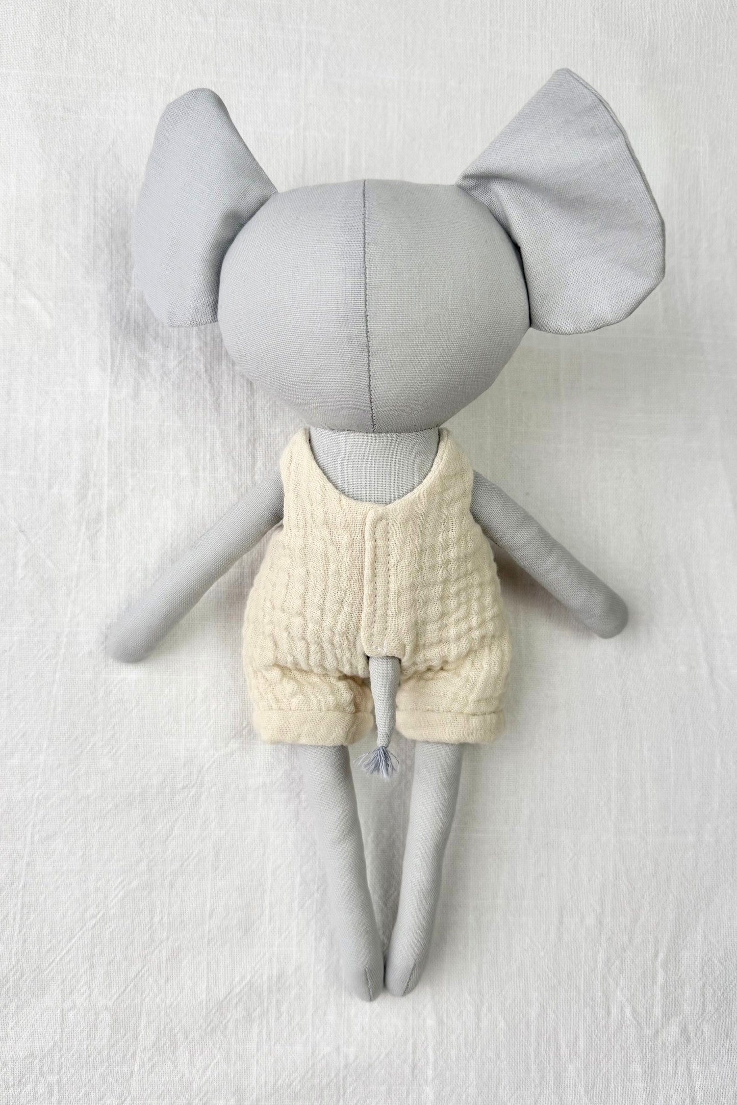Everett the Elephant - Ivory Shortalls
