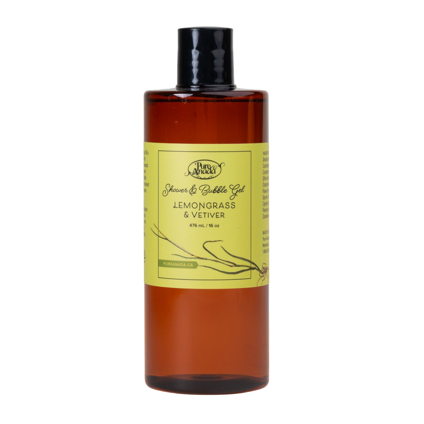 Shower & Bubble Gel - Lemongrass & Vetiver