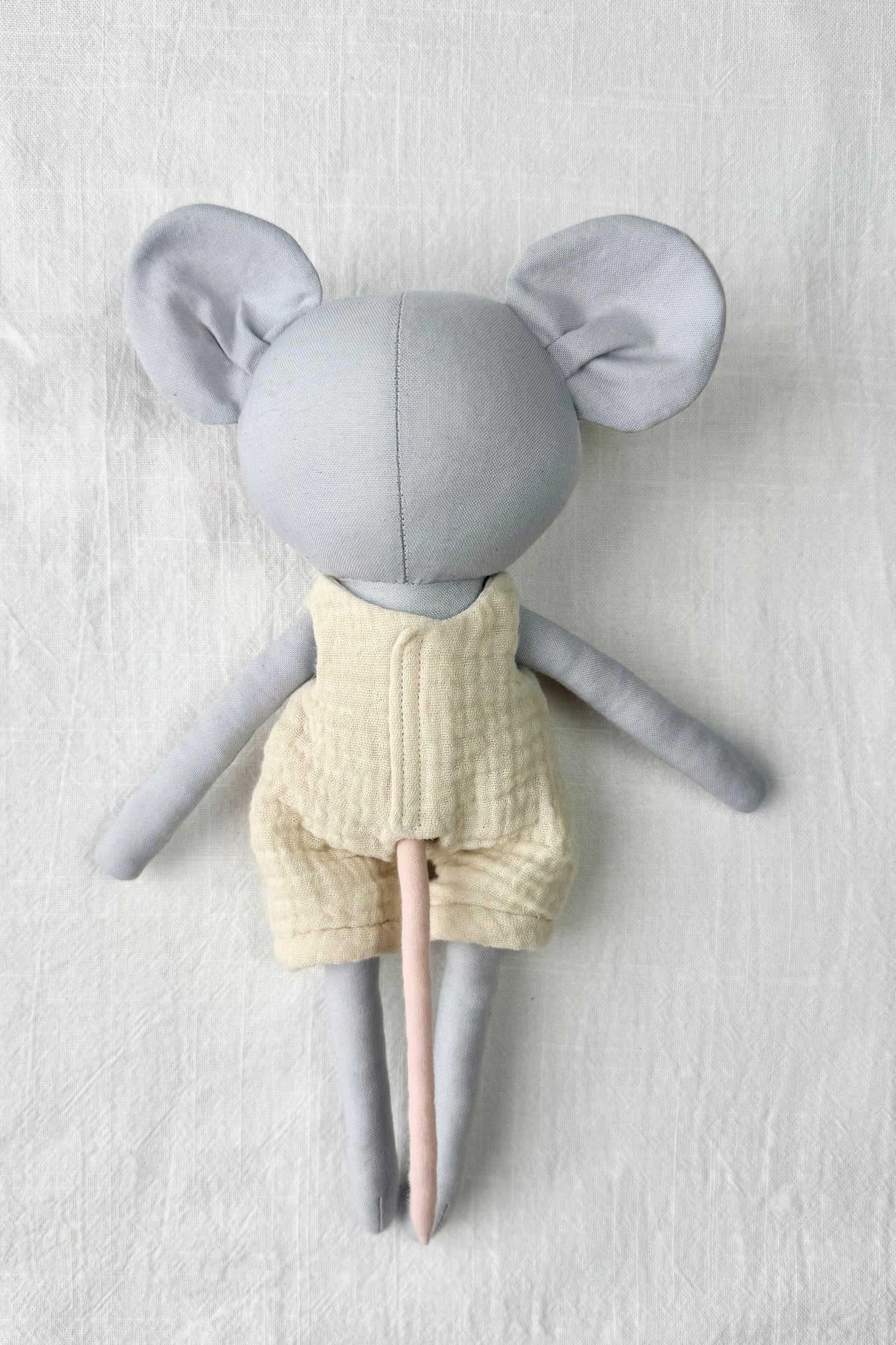 Theo the Mouse - Ivory Shortalls