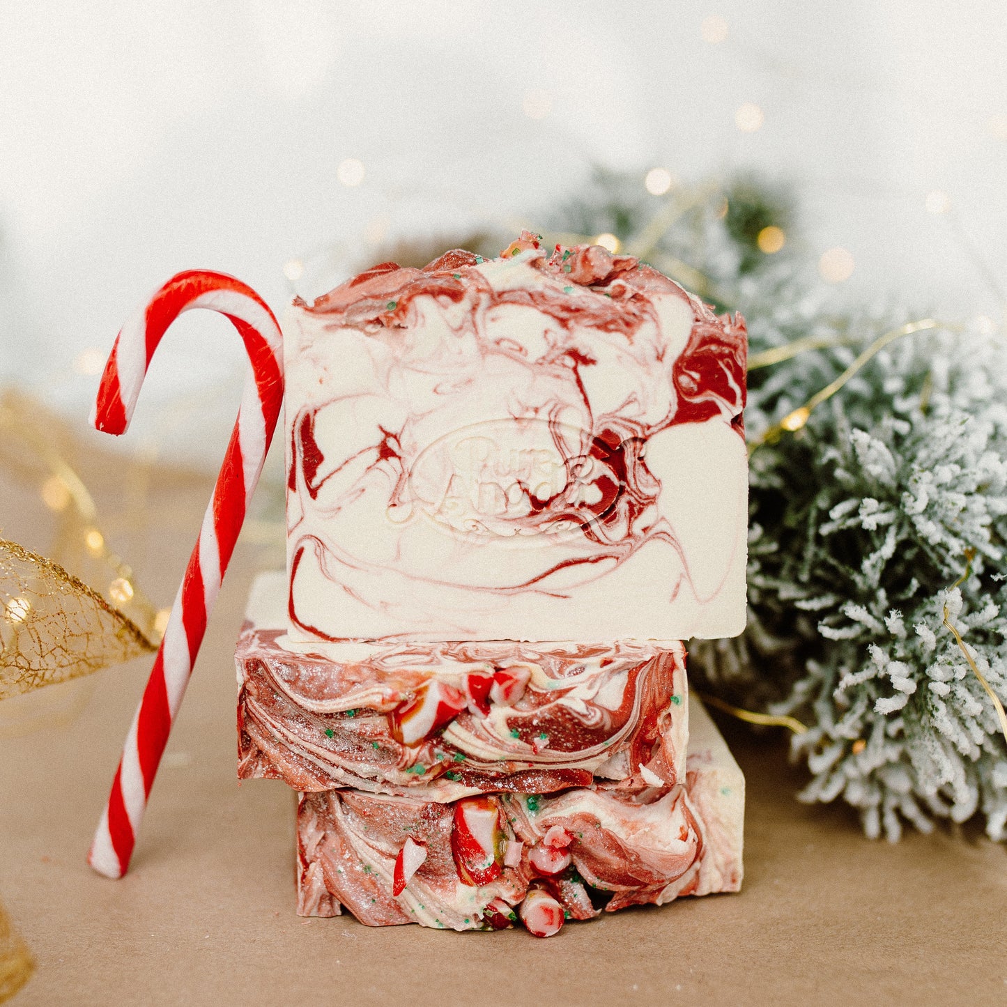 Soap Bar - Candy Cane