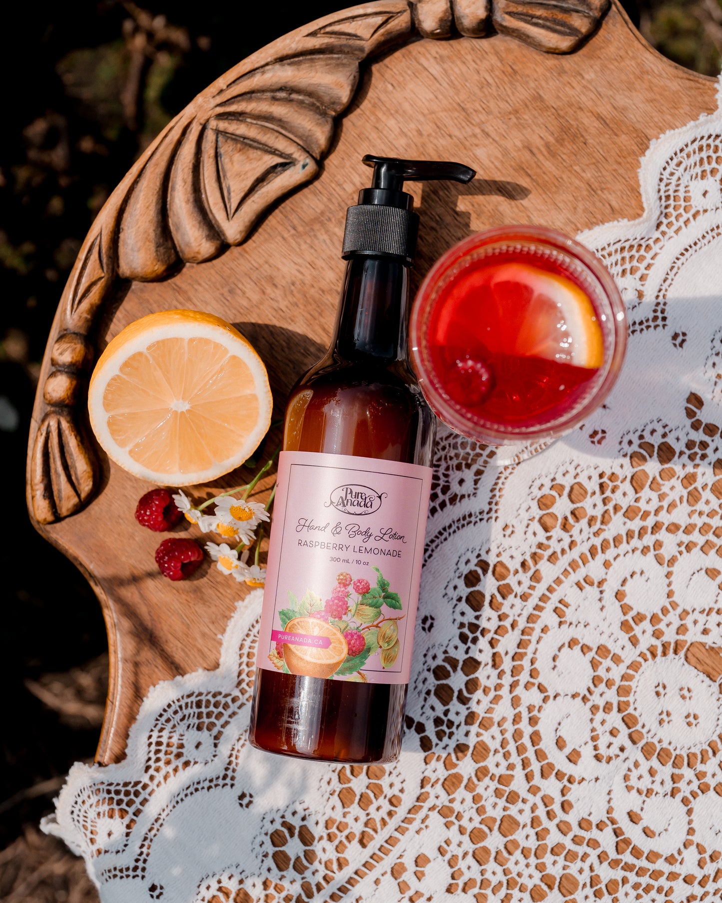 Hand & Body Lotion - Raspberry Lemonade