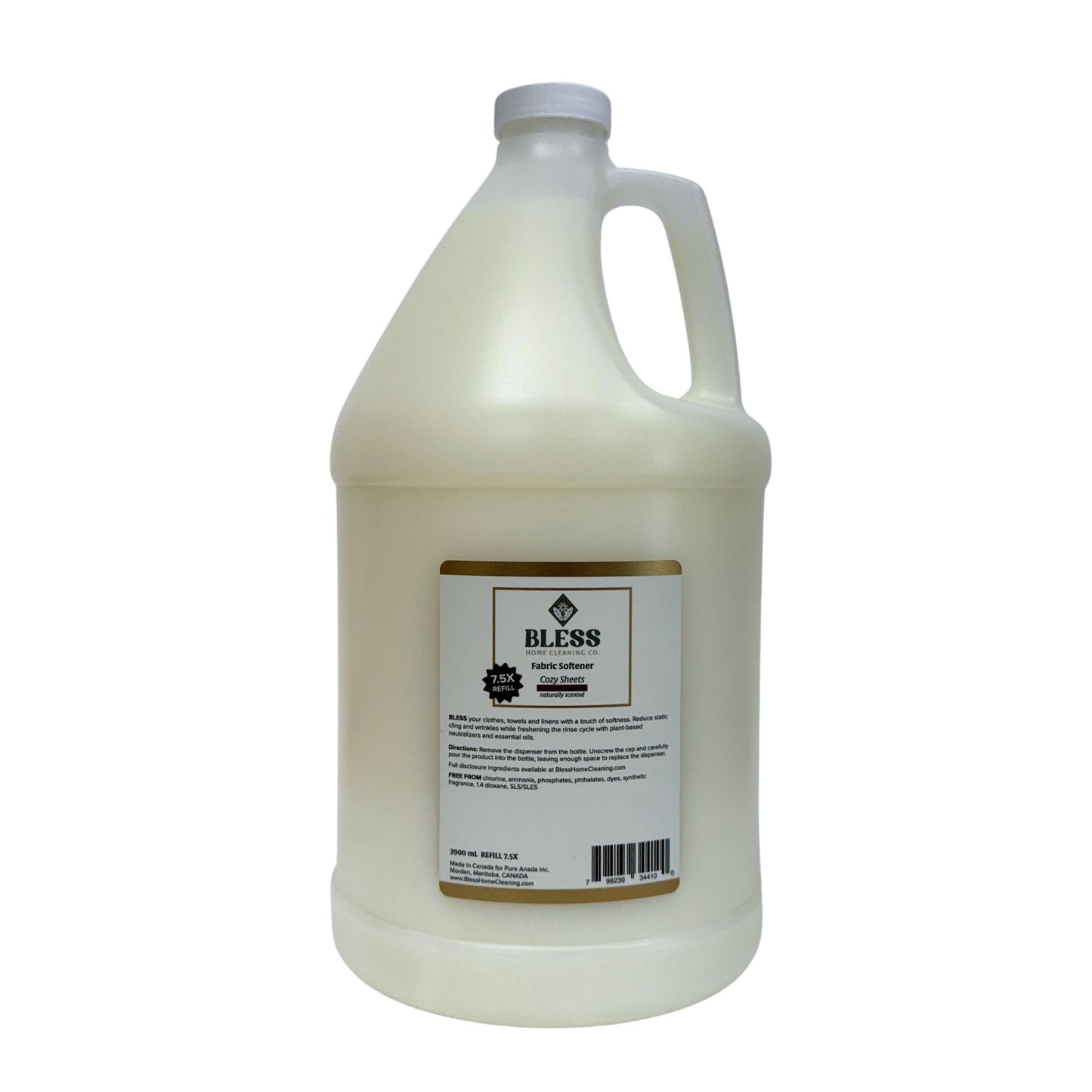 Fabric Softener - Cozy Sheets (Naturally Scented)