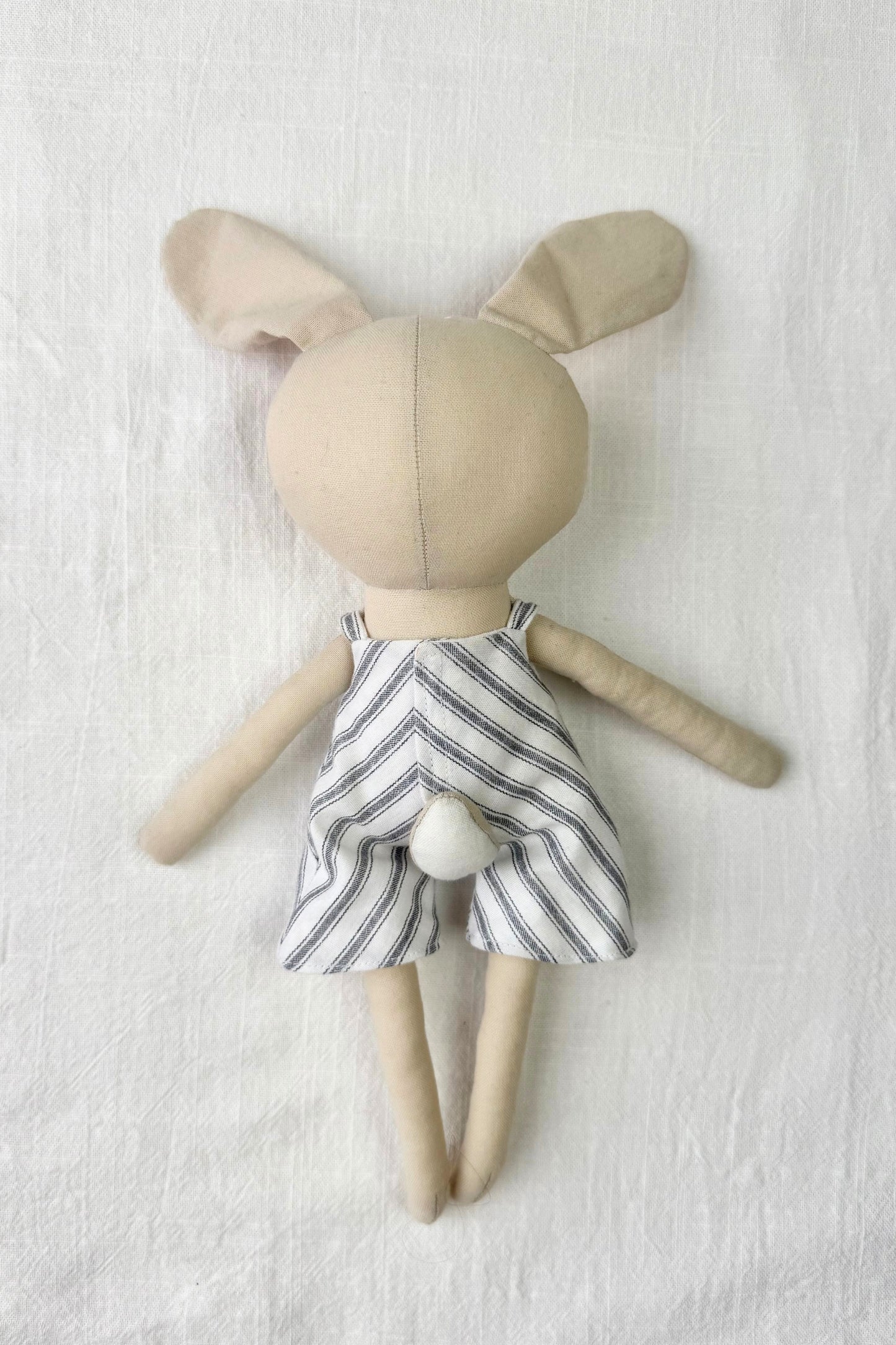 Oliver the Bunny - Striped Shortalls