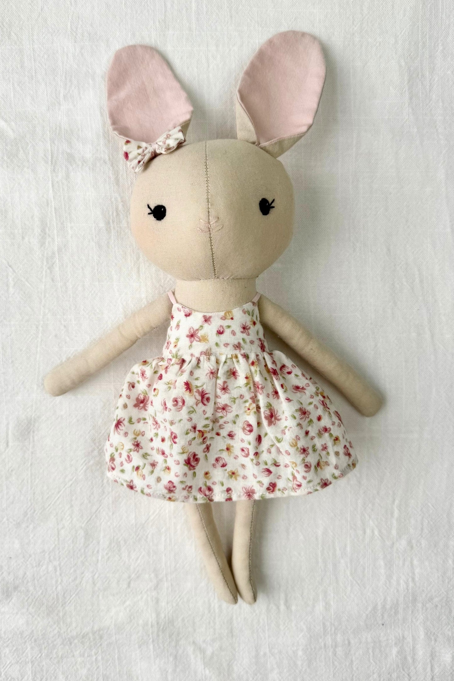 Clover the Bunny - Flower Print Dress