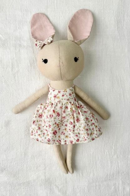 Clover the Bunny - Flower Print Dress