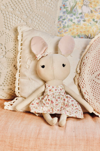 Clover the Bunny - Flower Print Dress