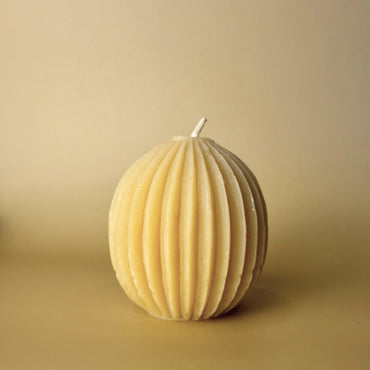 Raven Creek Farm Beeswax Fluted Ball