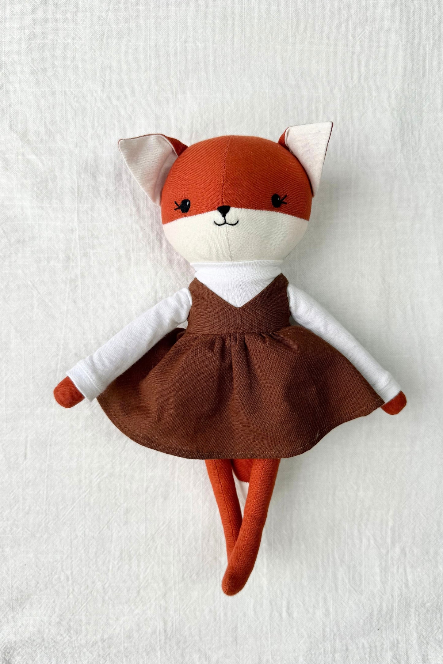 Fern the Fox - Brown Pinafore