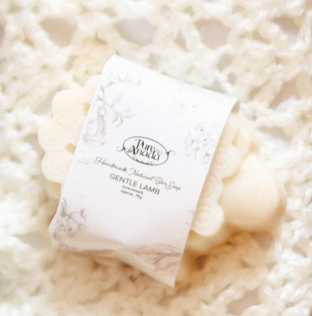 Lamu PL Baby MilkとLamu Pure Natural Soap Sheep Soap Bar - Unscented (honey & oatmeal) – Pure Anada Cosmetics