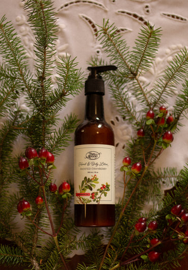 Hand & Body Lotion - Frosted Cranberry
