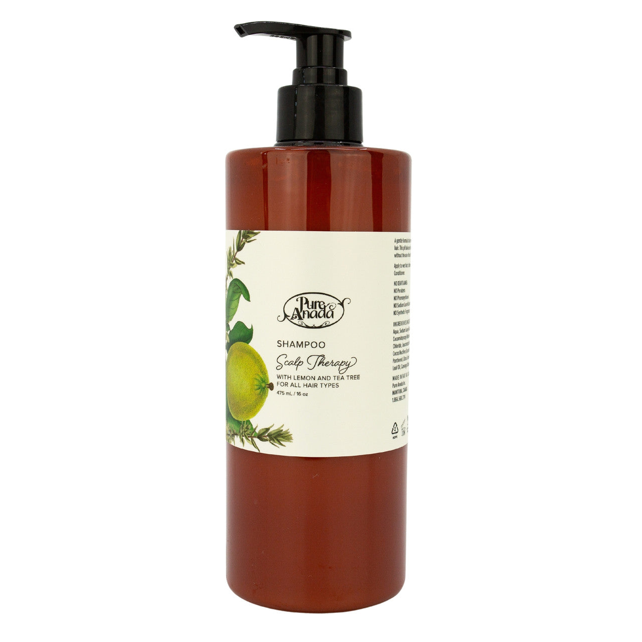 Shampoo - Scalp Therapy with Lemon & Tea Tree IMPROVED FORMULA COMING NOV. 1st