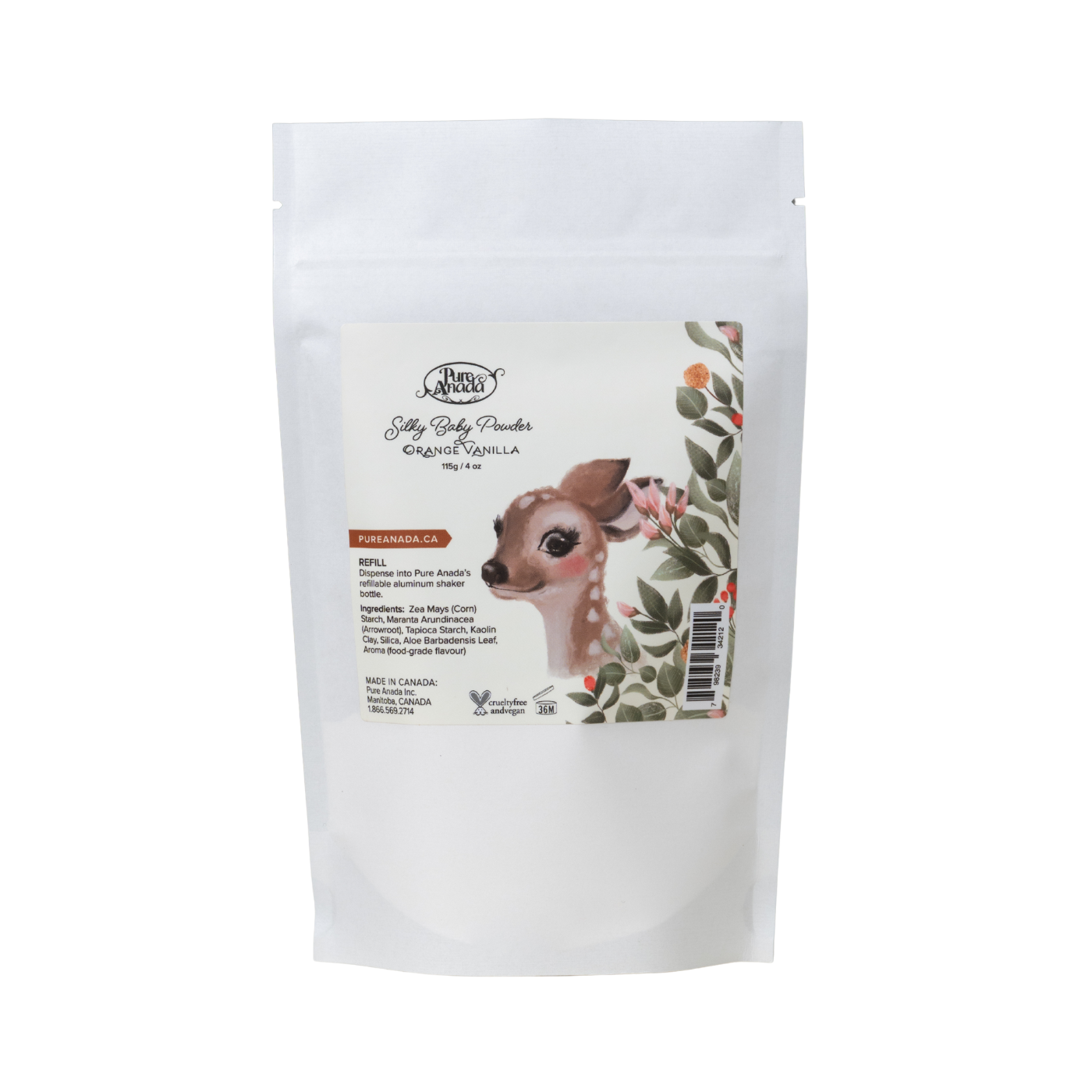 Silky Baby Powder - Orange Vanilla