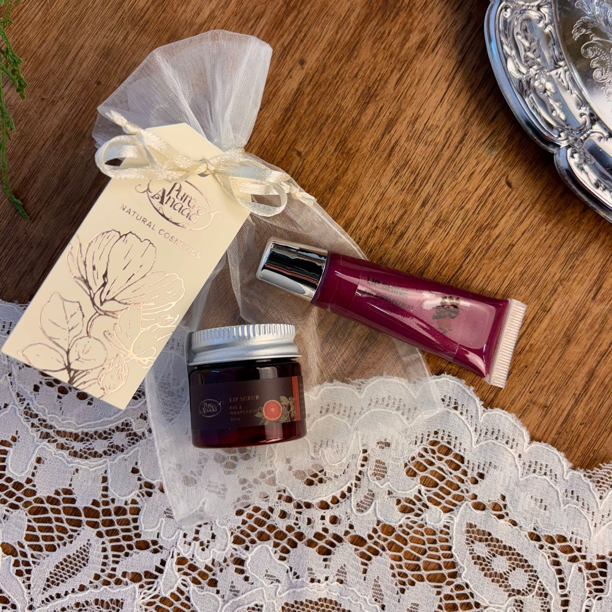 Lip Shine Duo - Fig & Grapefruit