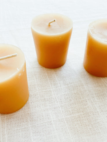 Raven Creek Farm Beeswax Votive